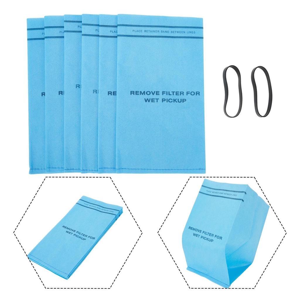 Filter Bags Fit 2.5 Gallon Vacuum For 4 Gallon WS0400SS.