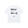 Fila QR Series Printed Letter Trendy Sports Crew Neck Short Sleeve T-Shirt Men Tops White T11M326109F-WT