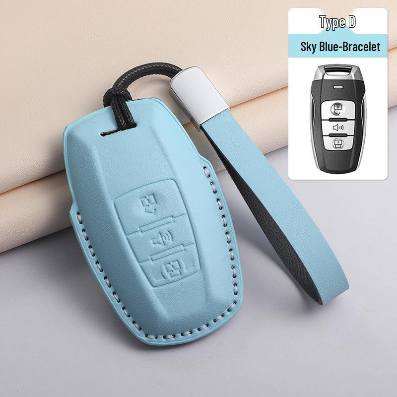 Textured Green Key Case for Great Wall Haval: H6, M6 Plus, Menglong H2, Big Dog, F7, Divine Beast, H9, Red Hare