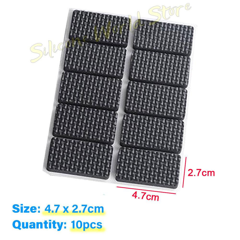 SW DIY Furniture Leg Feet Protector Pad Self Adhesive Table Chair Leg Pads Mute Mat Anti-slip Scratch Shock-absorbing Pad Bumper
