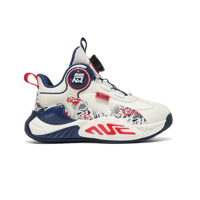 Boys' New 2025 Autumn-Winter Shock-Absorbing Training Shoes: Non-Slip Running and Basketball Shoes for Kids