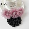 Hairpin Hair Bun Net Elegant Lace Flower Cover Professional Crochet Hairstyle Hollow Out Lady Ballet Career Hairband Accessories