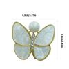 Butterfly Brooch With White Pearls And Crystal Accent Jewelry Accessories For Wedding Attire And Special Occasions