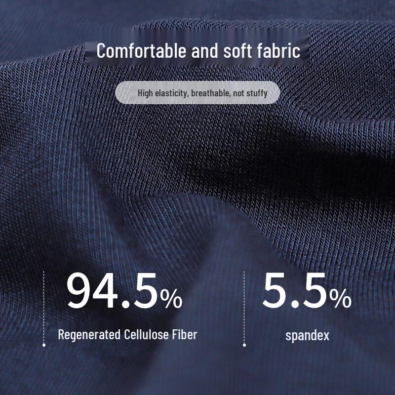 Langsha Men's U-Pouch Breathable Briefs Multi-Pack