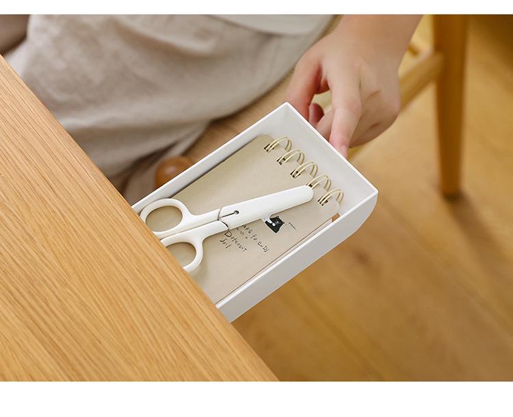 Creative Under-Desk Stick-On Drawer Organizer