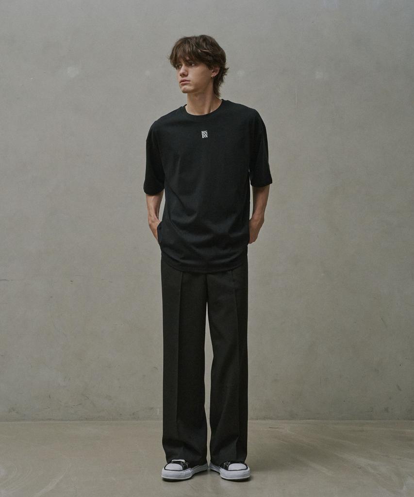 Mejongdeunua Signature T-Shirt Black