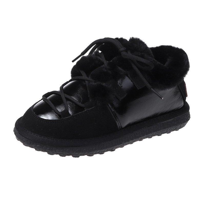 

Женская модная теплая обувь плюс бархатная толстая повседневная хлопковая обувь зимняя обувь для снега 39