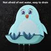 Cute Penguins Waterproof Travel Soap Box Case Bathroom Holder Dish Portable for Shower Home Hiking Accessories