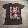 Demi Lovato Demi World Tour 2014 T-Shirt - Black - Size Medium Short Sleeve Tee