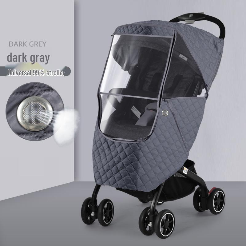Baby Stroller Windproof Rain Cover & Warm Accessory