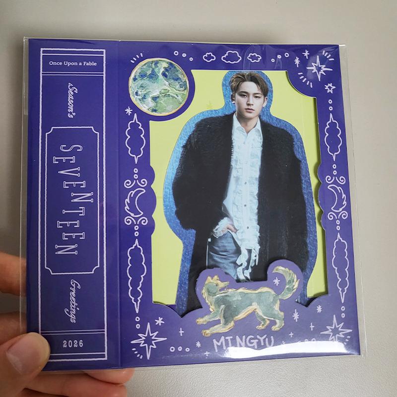 Seventeen Holiday House HYBE 2026 Season’s Greetings Pop-Up Card