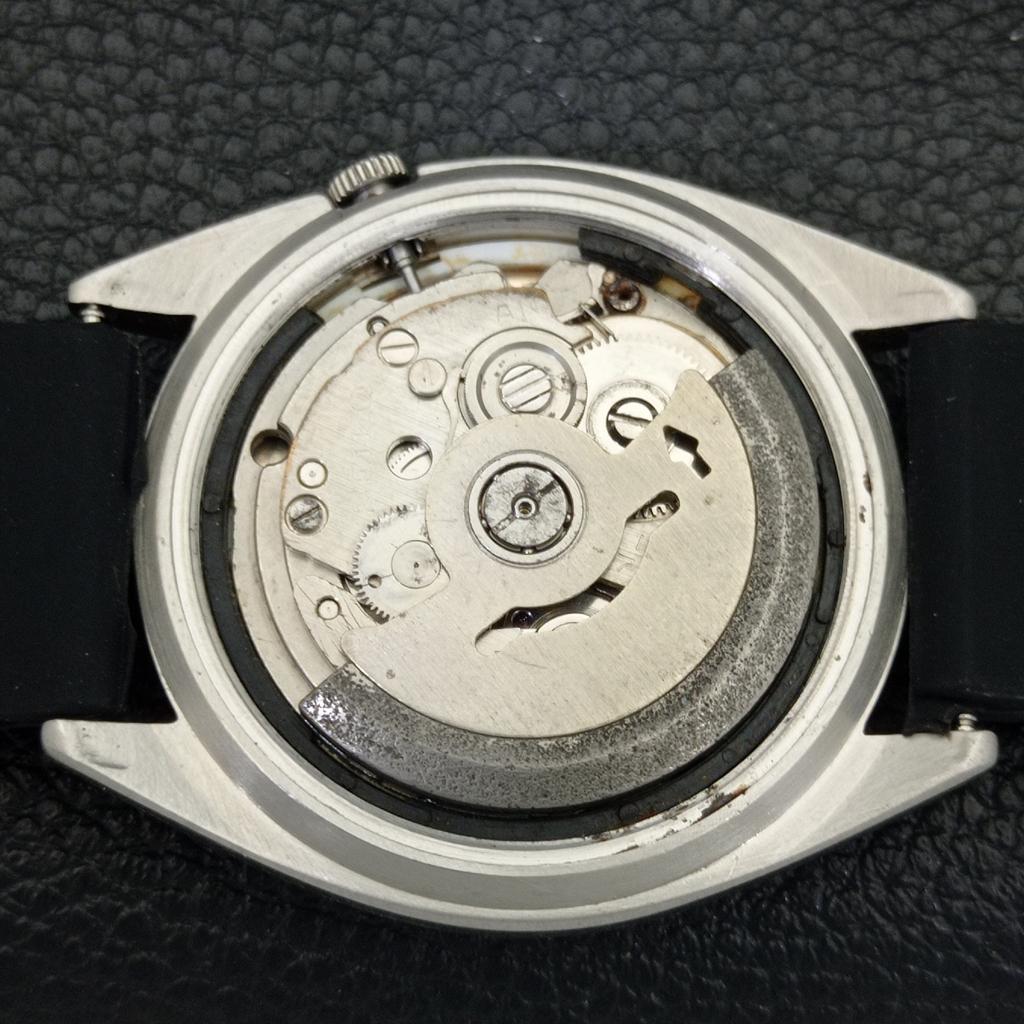 Seiko 5 AUTOMATIC VINTAGE JAPAN 7009A MENS WHITE COLOR DIAL WATCH A700550-5