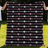 Fashion Print A-AlbaS R-RosaS Blanket Soft Warm Furry Throw Super Kids Toys Bed Sofa Car Cradle