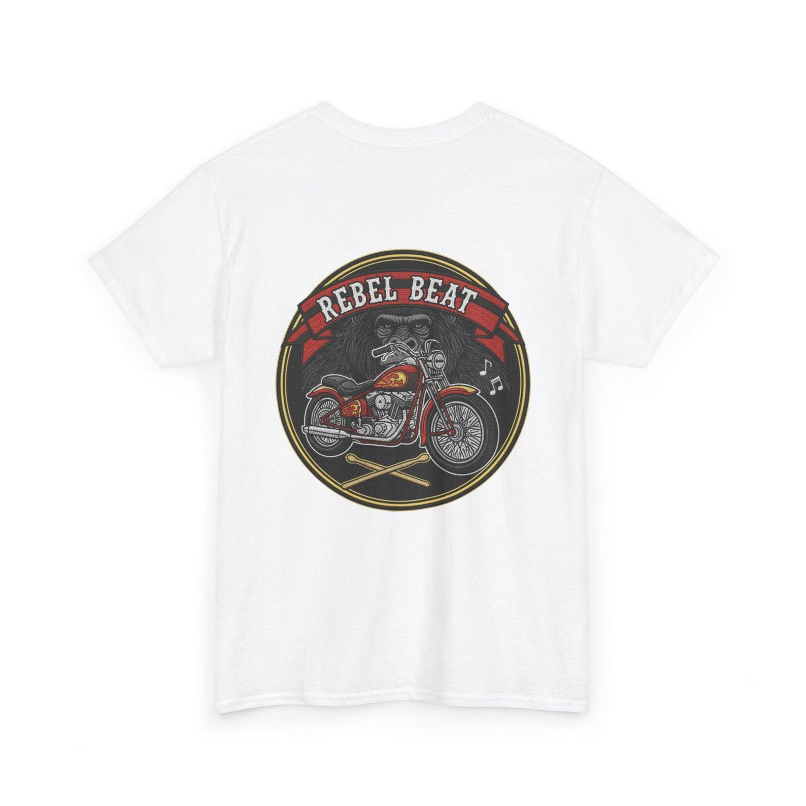 Rockabilly Gorilla T-Shirt Hot Rod Skull Retro Rock Tee 2XL