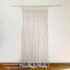 Handmade Woven Cotton Rope Tapestry Door Curtain: Nordic Bohemian Style for Home Decor