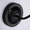 Flower Wall Kinquet, 220V E27 Buldless Night Light for Bedroom, Modern Creative Rustic Iron Lamp, Black
