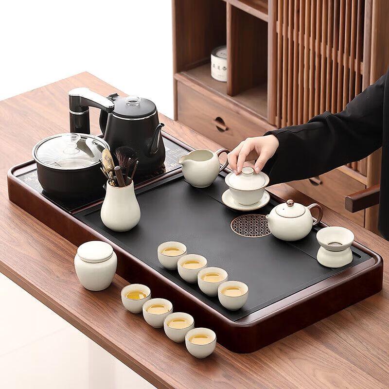Qianyu Automatic Tea Set with Integrated Kettle