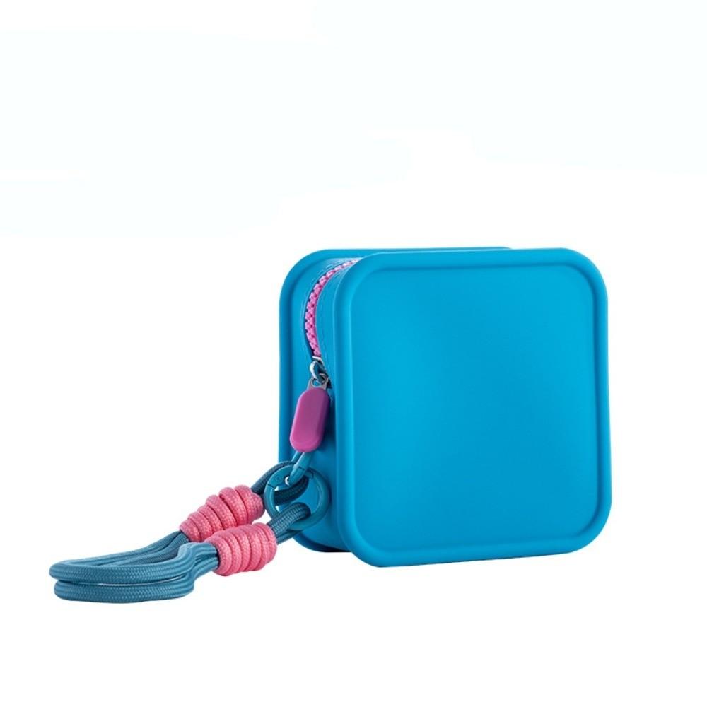 High Quality Portable Storage Bag Waterproof Multifunctional Lipstick Makeup Bag Silicone Earphone Bag Travel