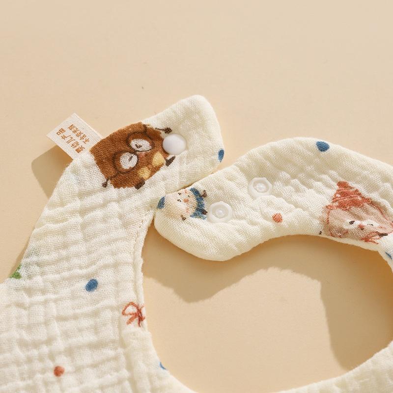 Baby Bibs Cotton Newborn Bibs Feeding Drool Bandana Saliva Towel Toddler Ruffle Floral Bib Baby Accessories