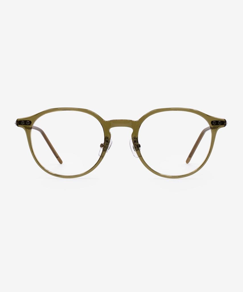 Weeoweeo Melo 02 Khaki Blue Light Blocking Glasses