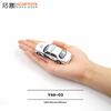Tuoyi 1/64 alloy simulation police sedan collectible ornament Mercedes Benz 560SEL police car model Alloy Car Collection Ornamen