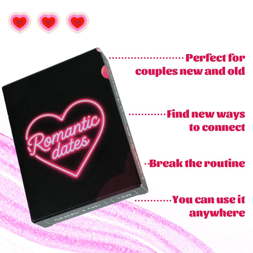 50 Couple Date Topic Scratch-off Cards, Creative And Fun Couple Bedroom Game Props Cards