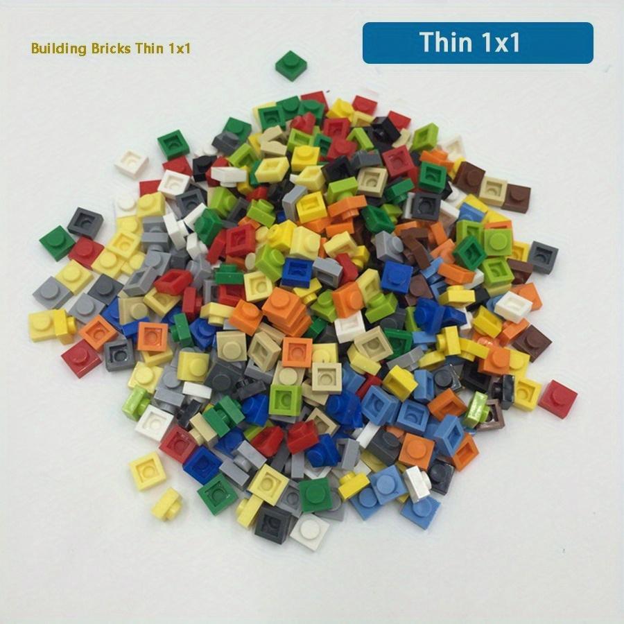 200pcs/Bag 1x1 Think Blocks Works With featuring 3024 DO IT YOURSELF Pixel Art Remix Painting QR Code Construction Block Part Brick Maker Playthings
