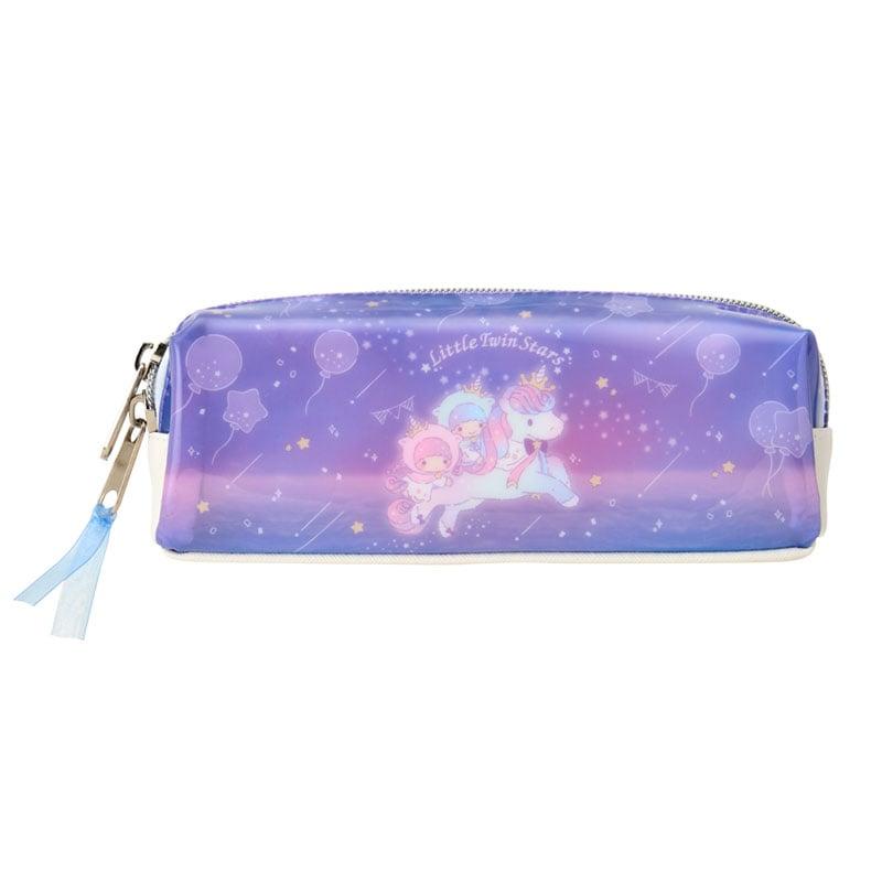 Sanrio Kiki & Lala 50th Little Twin Stars Pen Case (Twilight Unicorn) Japan NEW