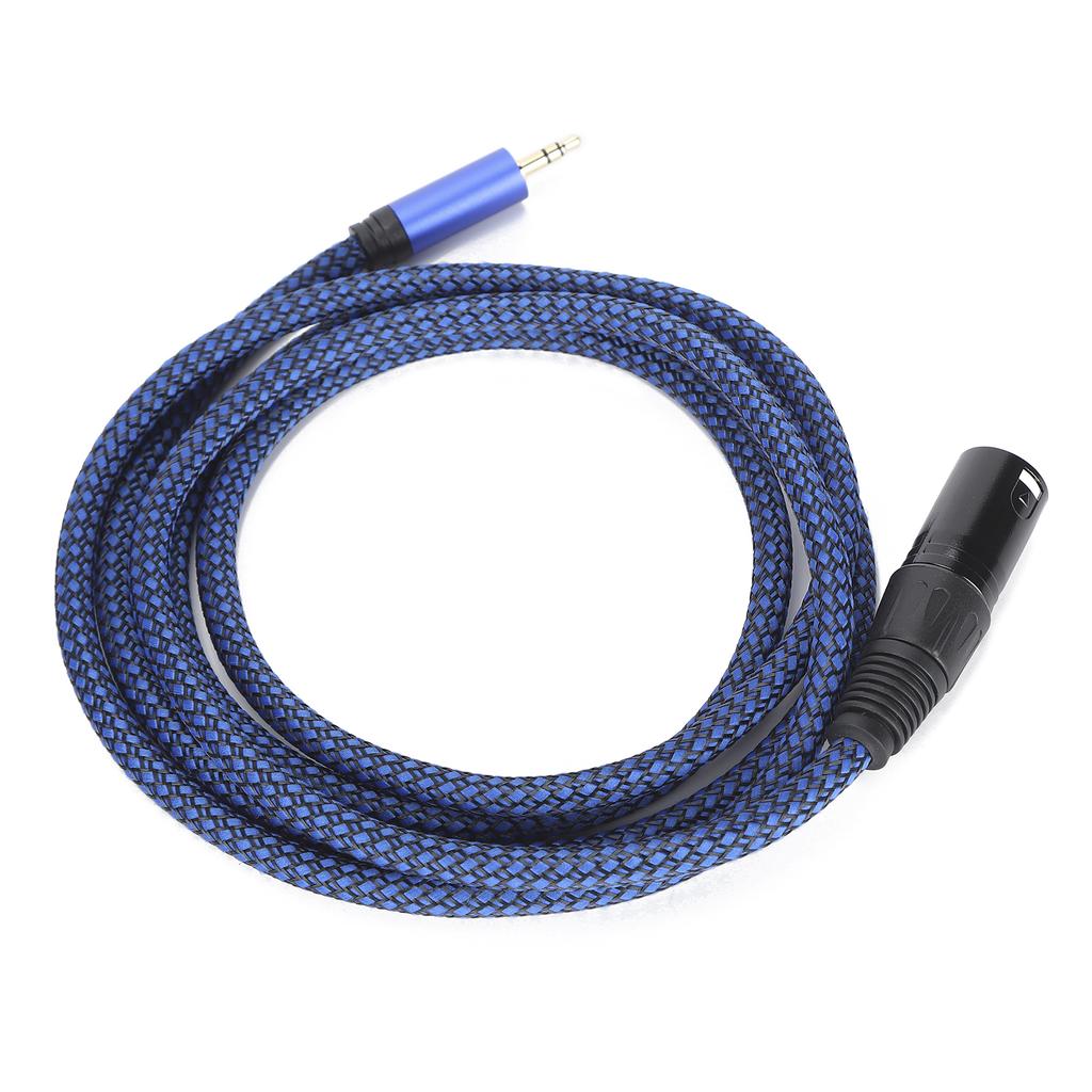 JORINDO XLR Male To 3.5mm Jack Balanced Signal Cable XLR To 18inch Microphone Connection