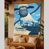 Cartoon SShaun fun the Sheep anime DIY Wall Tapestry for Living Room Home Dorm Decor Wall Art Decor