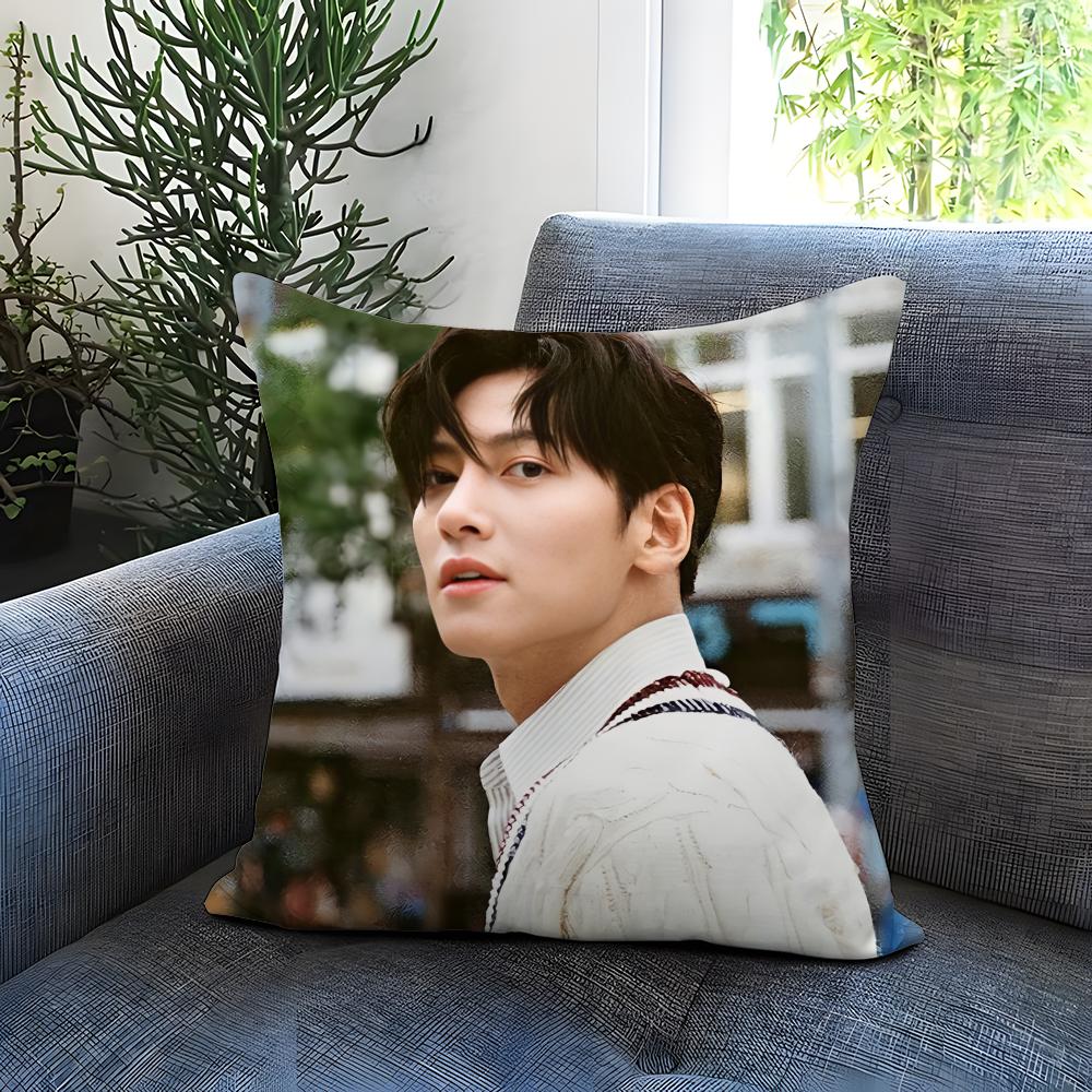 Горячая наволочка J-JJi Chang Wook Cushion Cover Удобная двусторонняя наволочка Идеально для Автомобиля Дивана Спальни и Многого Другого 30cmx30cm