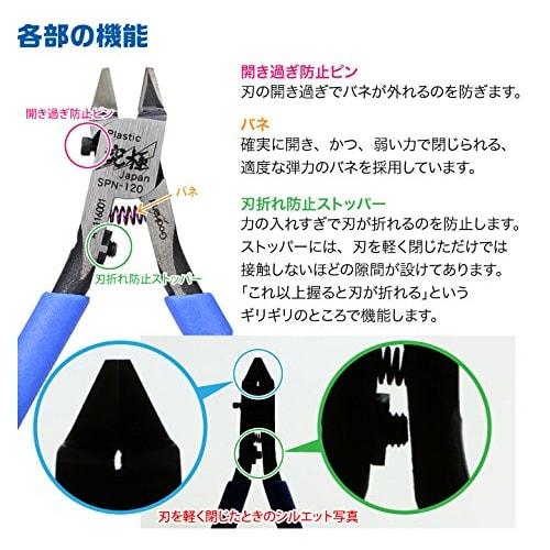 GodHand Ultimate Nipper 5.0 (Old Model) Plastic Model Tool GH-SPN-120