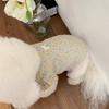 Fashion Puppy Dog Clothes Summer Thin Flowers Dogs Clothing For Small Dogs Dogs Clothes Dog T-shirt Teddy Schnauzer Yorkshire