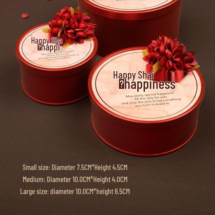 Wedding Candy Favor Tin Boxes - Creative Fold-Free Design