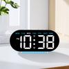 Multifunctional LED Digital Clock Minimalist Modern Design Large Screen Ambient Light Bedside Alarm Clock