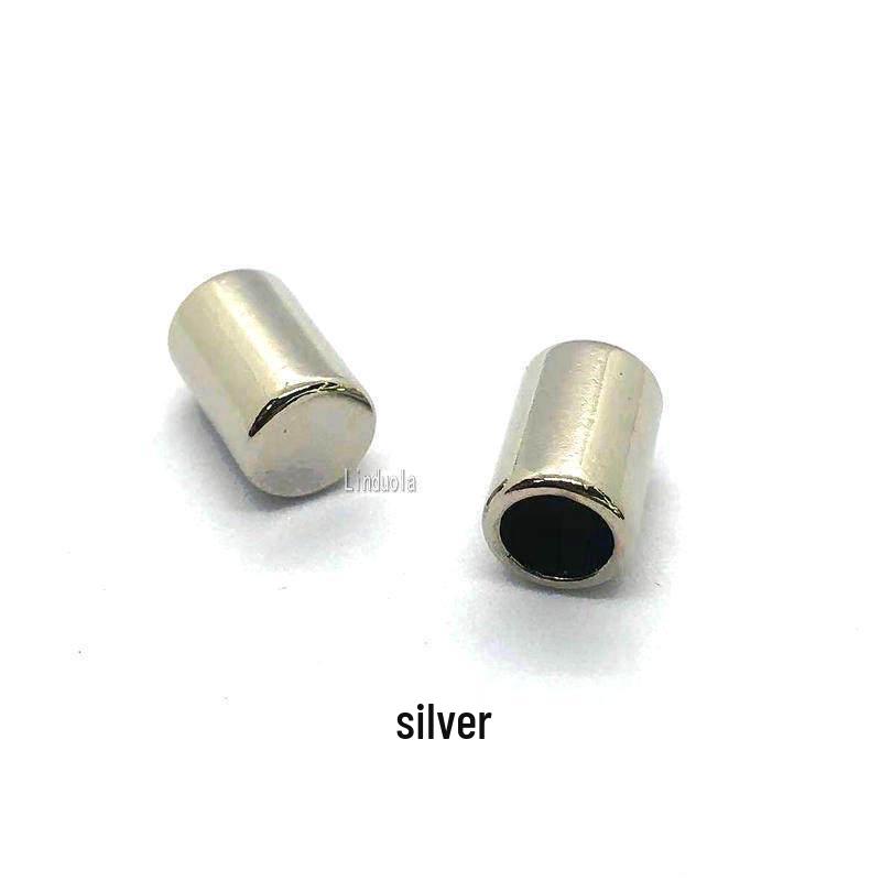 6MM Round Metal Drawstring Stopper Buckle for Hoodie, Pant, and Hat Adjustments