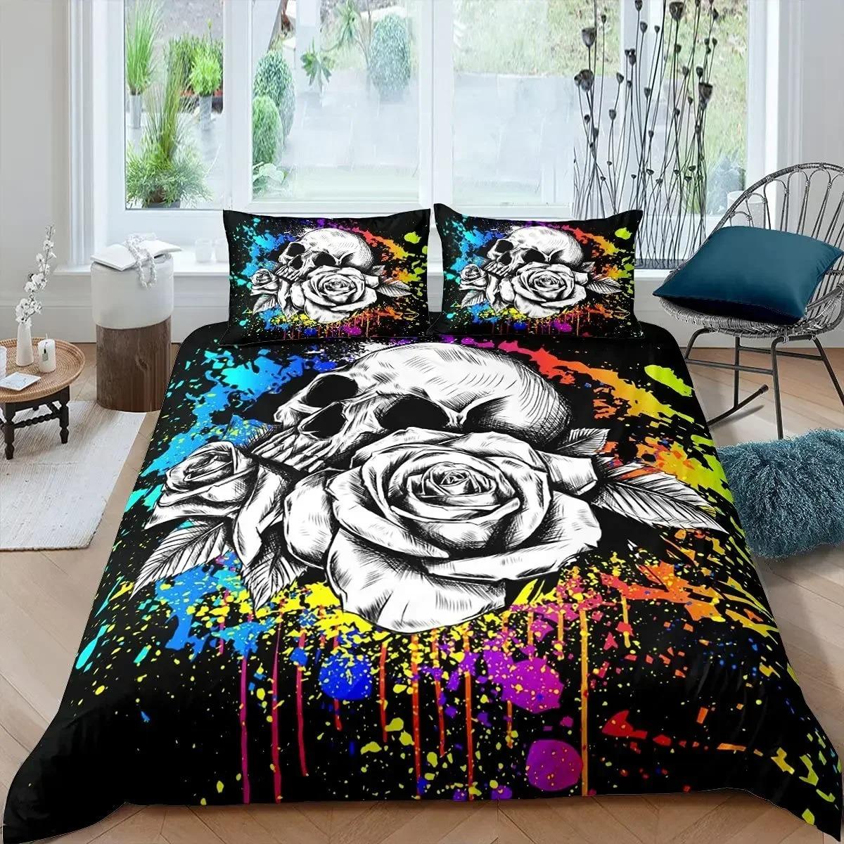 

Hip Hop Soft Duvet Cover King Quen Sized Dimensions Color Stret Culture Wal Grafiti Art Rock Music Sports Polyester Beding Set for Kid Tens 135*200cm Eu-Single