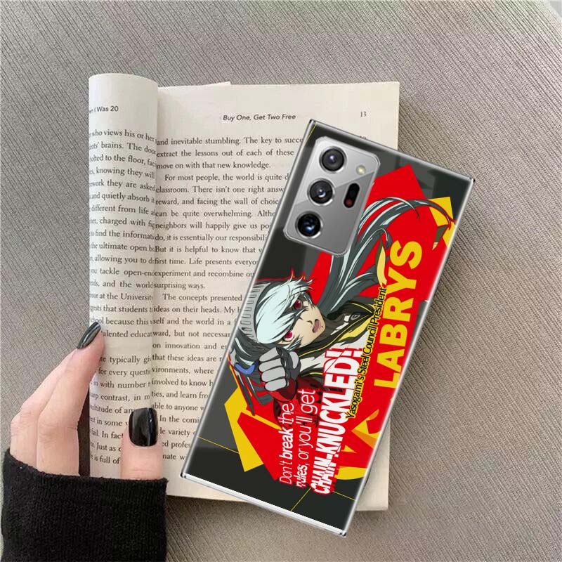 Persona 4 Anime Phone Case For Samsung S24 S23 FE S22 S25 Ultra S21 Plus Galaxy S20 FE S25 Edge Cover Capa Soft TPU Fundas Coque