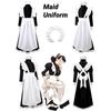 Cotton Blend Fabric Maid Costume Comfortable And Trendy Cosplay Outfit