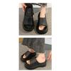 Ladies' Fashion EVA Thick Bottom Slippers and Sandals - Thick Bottom Summer Beach  Strap Indoor and Outdoor Comfortable Slippers Summer Sandals