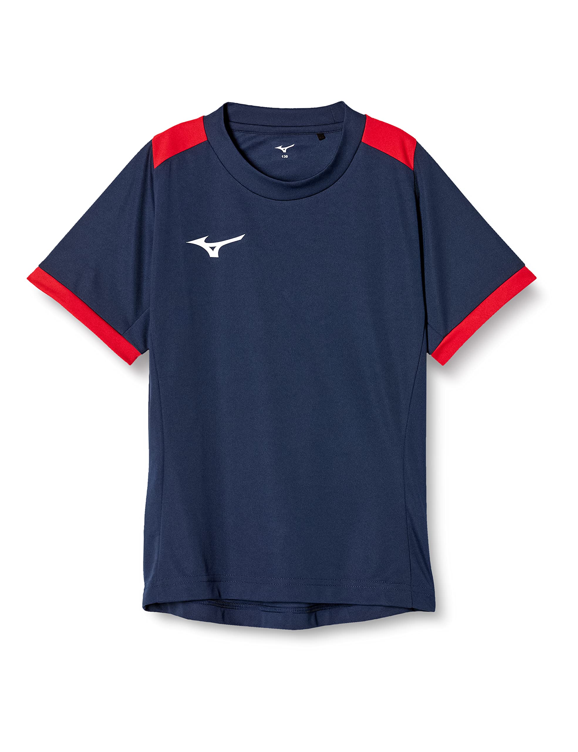 

Mizuno Soccer Field Short Slim for Juniors and Dress Size 160 Shirt, Sleeve, Moisture-Wicking, Quick-Drying, Fit, Kids, P2MA1120, Navy/Chinese Red,
