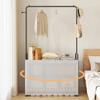 Indoor Thickened Clothes Hanger Rack Floor-standing Closet with Dust-proof for Home Small Apartment Clothing Storage Shelf