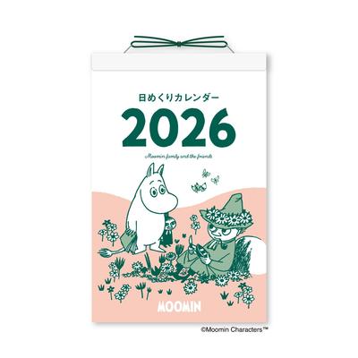 New Japan Calendar 2026 Daily Calendar Moomin NK4410