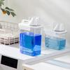 Convenient Laundry Detergent Storage Container with Measuring Cup Multifunctional Storage Container Practical Sealed Jar