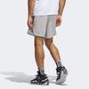 Adidas Legends Three Stripes Color Block Fitness Basketball Shorts Men Shorts Gray IL2304