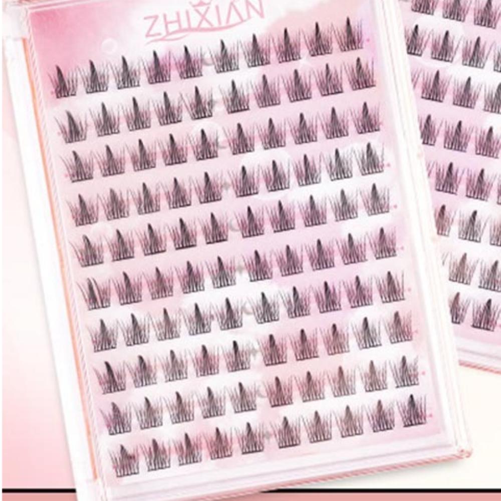 

Anime Cosplay Segmented False Eyelashes With Jelly Glue Strips 3D False Eyelashes Wome Type M