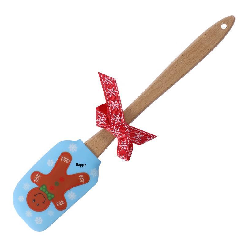 MDNG Bow & Gingerbread Man Baking Scraper Set