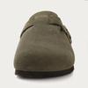 Zoccoli in Camoscio da Donna Pantofole Zoccoli in Sughero e Camoscio Pantofole Classiche da Uomo Mules da Esterno Pantofole Antiscivolo in Sughero con Supporto Plantare Femminile