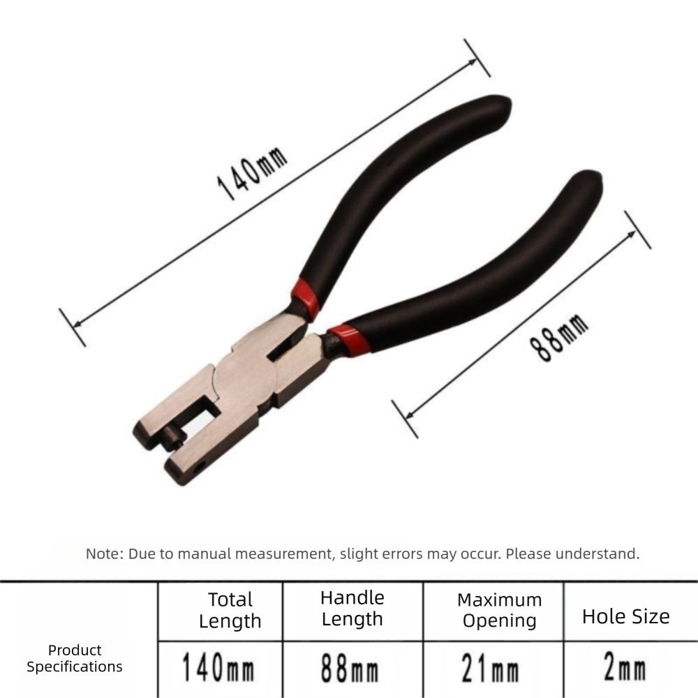 Metal Leather Belt Hole Puncher Round Hole Belt Punching Tool Watch Band Hole Punch Hand Tools
