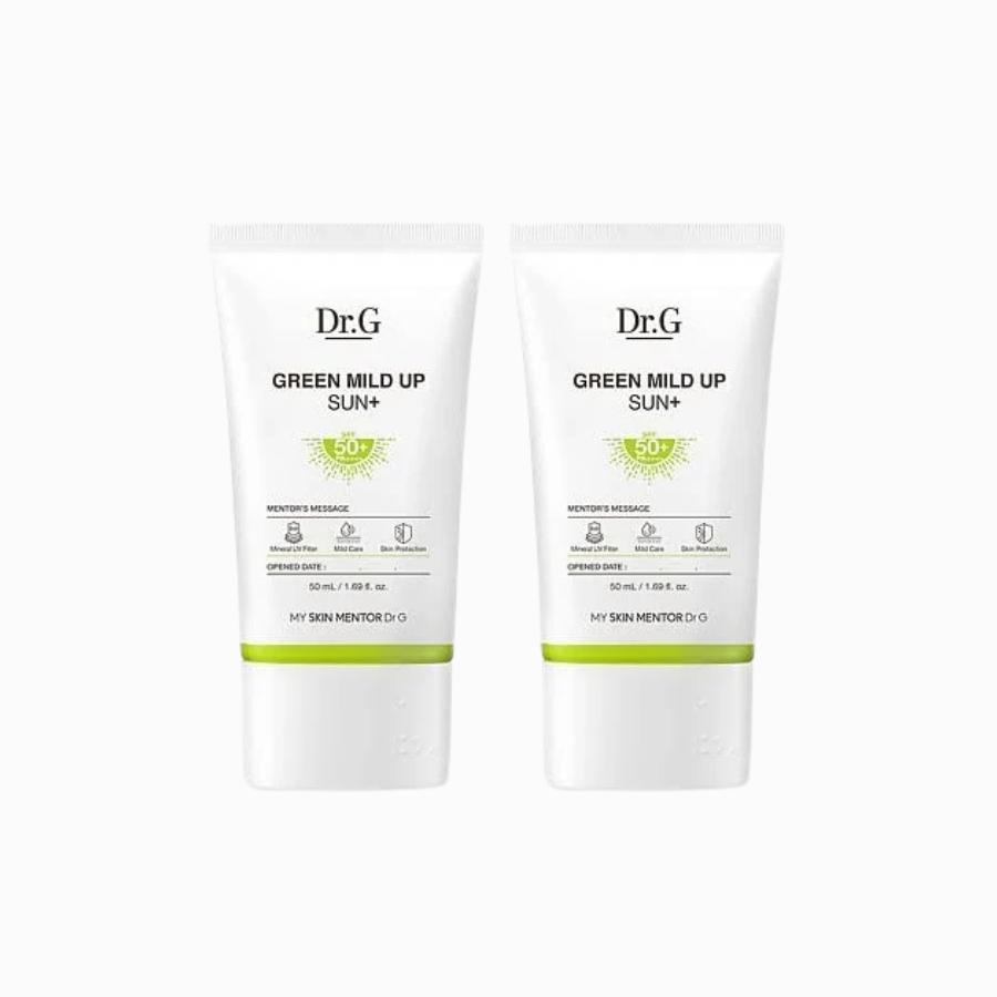 

Dr.G Солнцезащитный крем Green Mild Up Sun Plus SPF50+ PA++++, 35 мл 2 pieces, 170mL